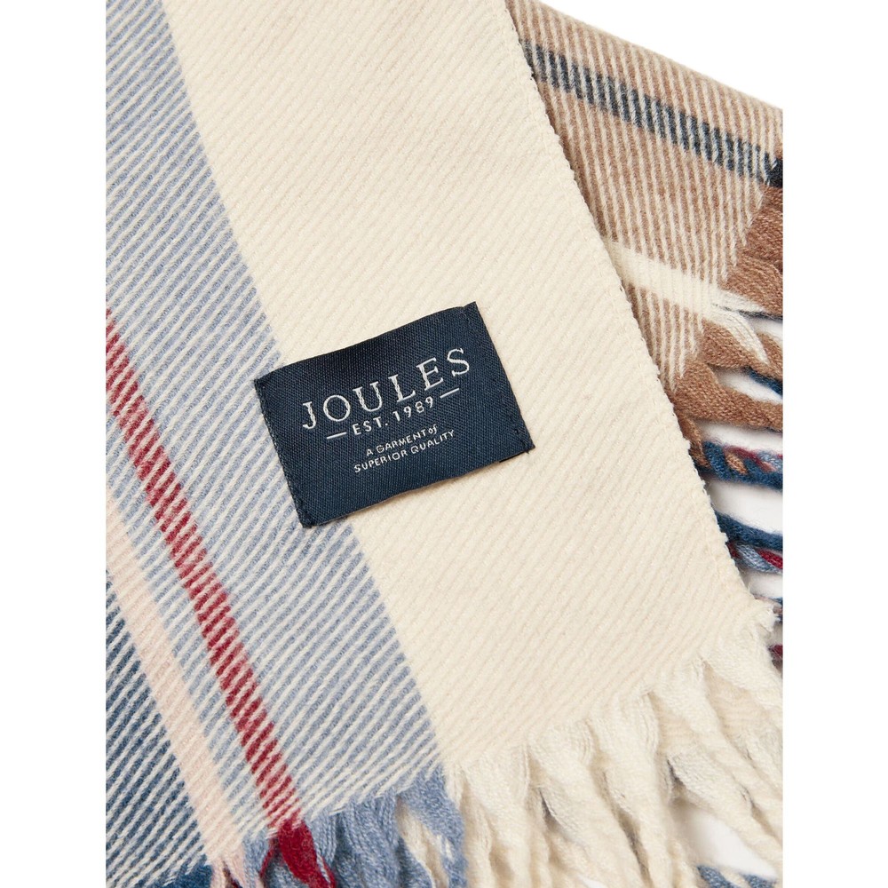 Womens Langtree Cream Check Scarf Cream Check