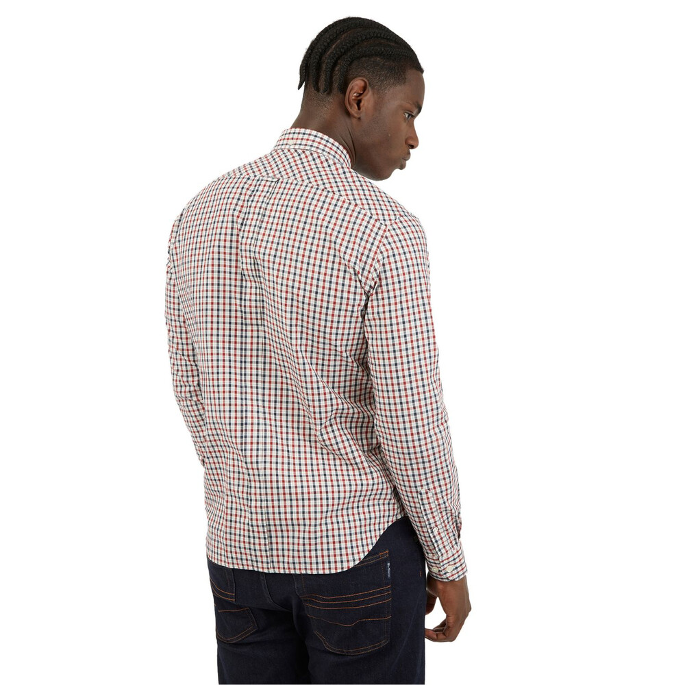 Long Sleeve Signature House Check Shirt Red