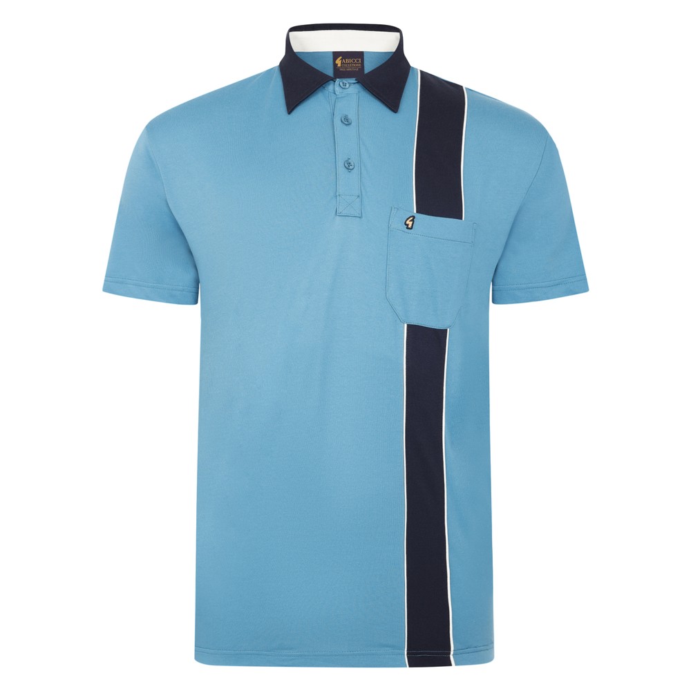 Seasonal Short Sleeve Jersey Polo Teal