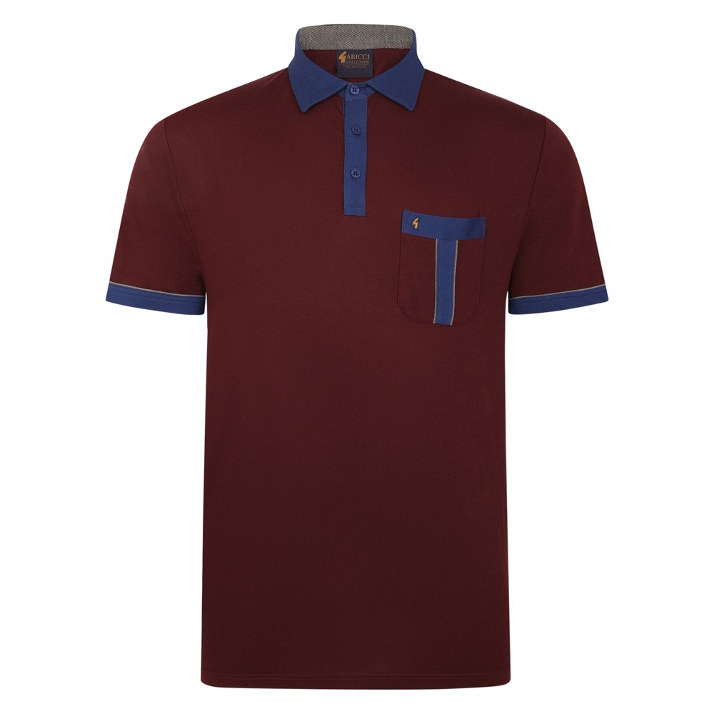 Seasonal Short Sleeve Jersey Polo Berry