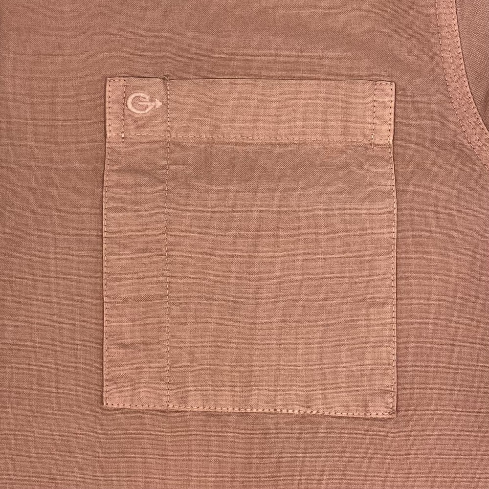 Cotton Oxford Long Sleeve Casual Shirt Pink