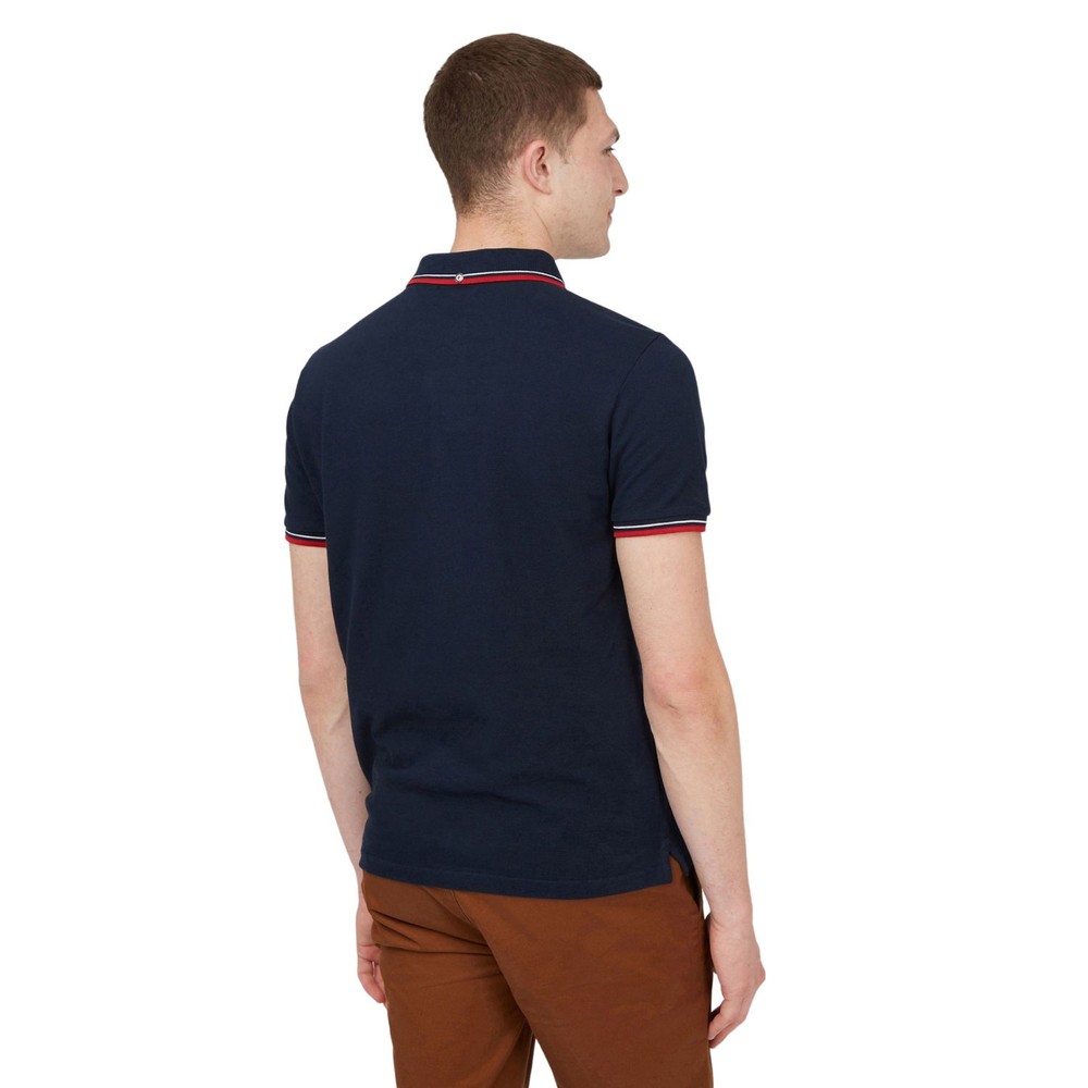 Signature Pique Polo Dark Navy