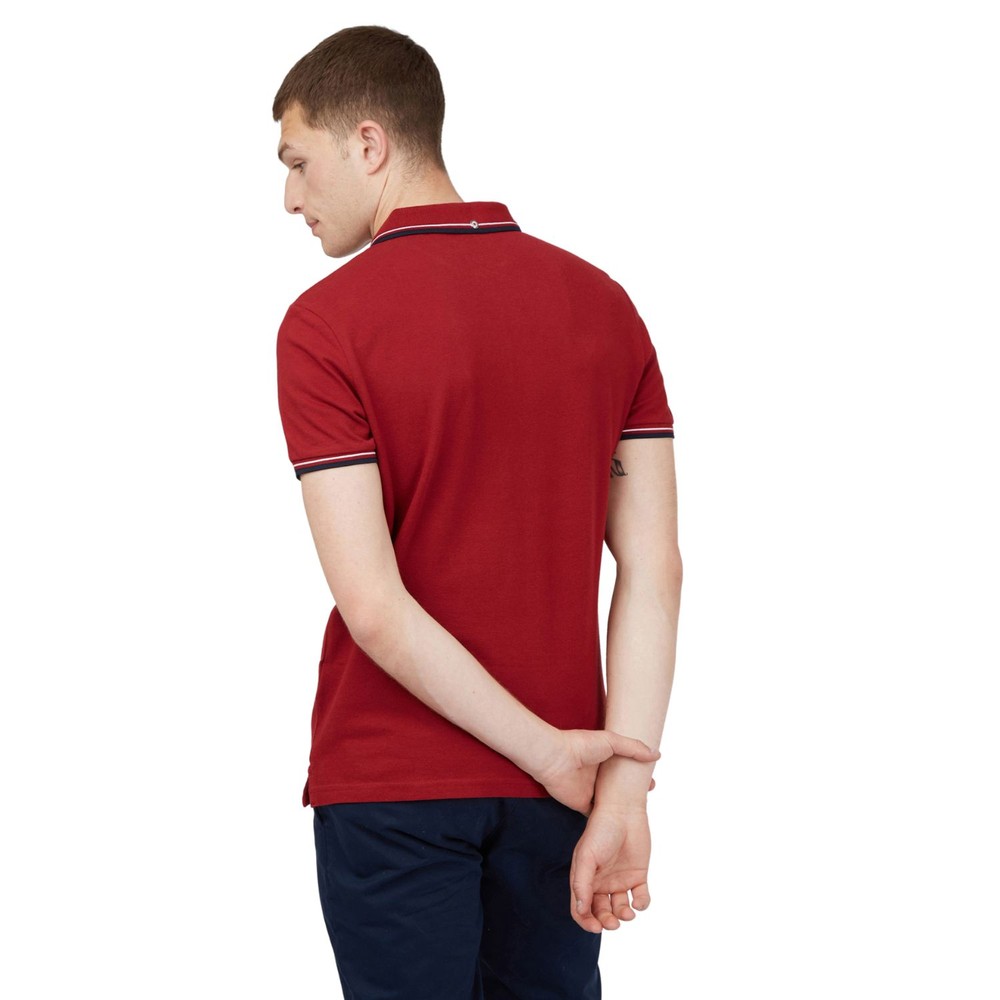 Signature Pique Polo Red