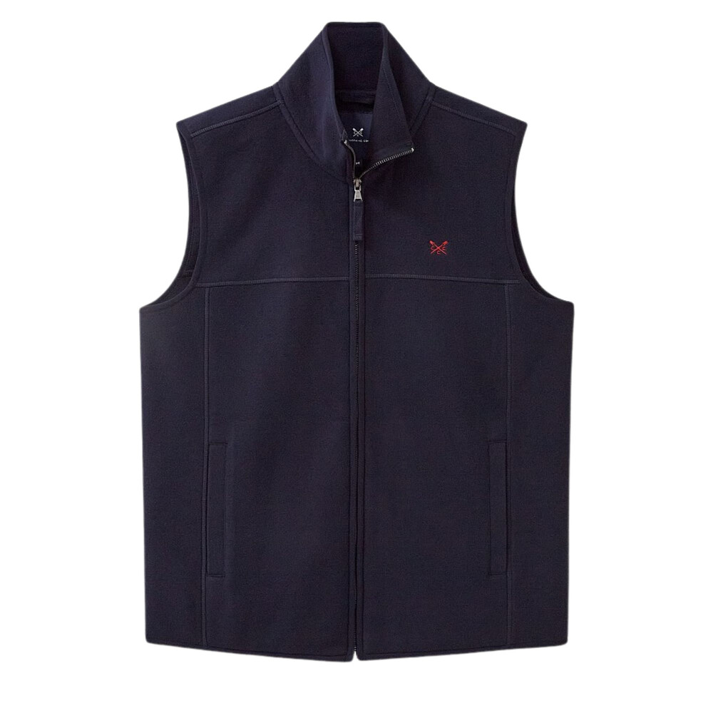 Aldringham Fleece Gilet Heritage Dark Navy