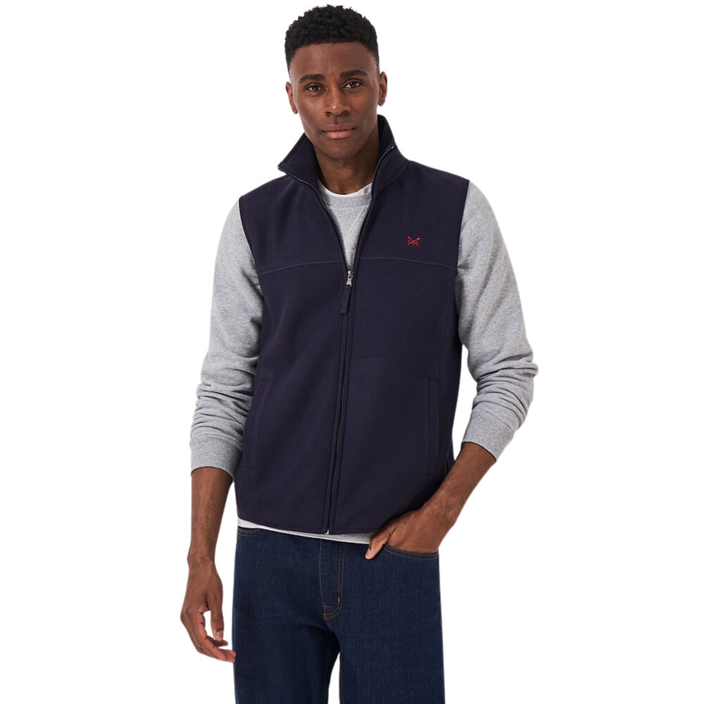 Aldringham Fleece Gilet Heritage Dark Navy