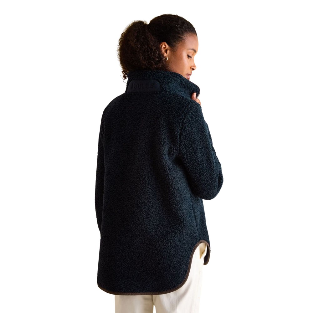 Womens Aldeburgh Quarter Zip Fleece Navy