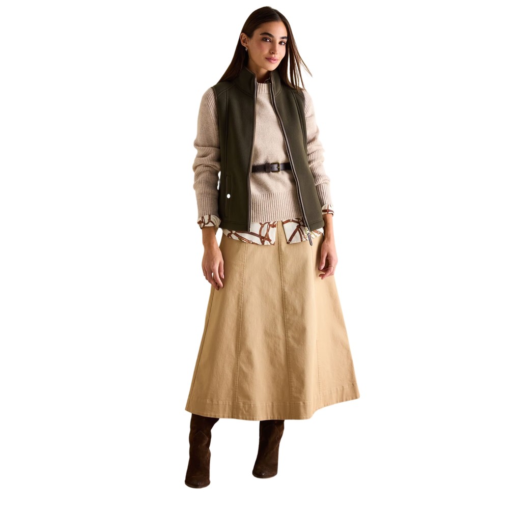 Womens Fairbourne Coat Khaki