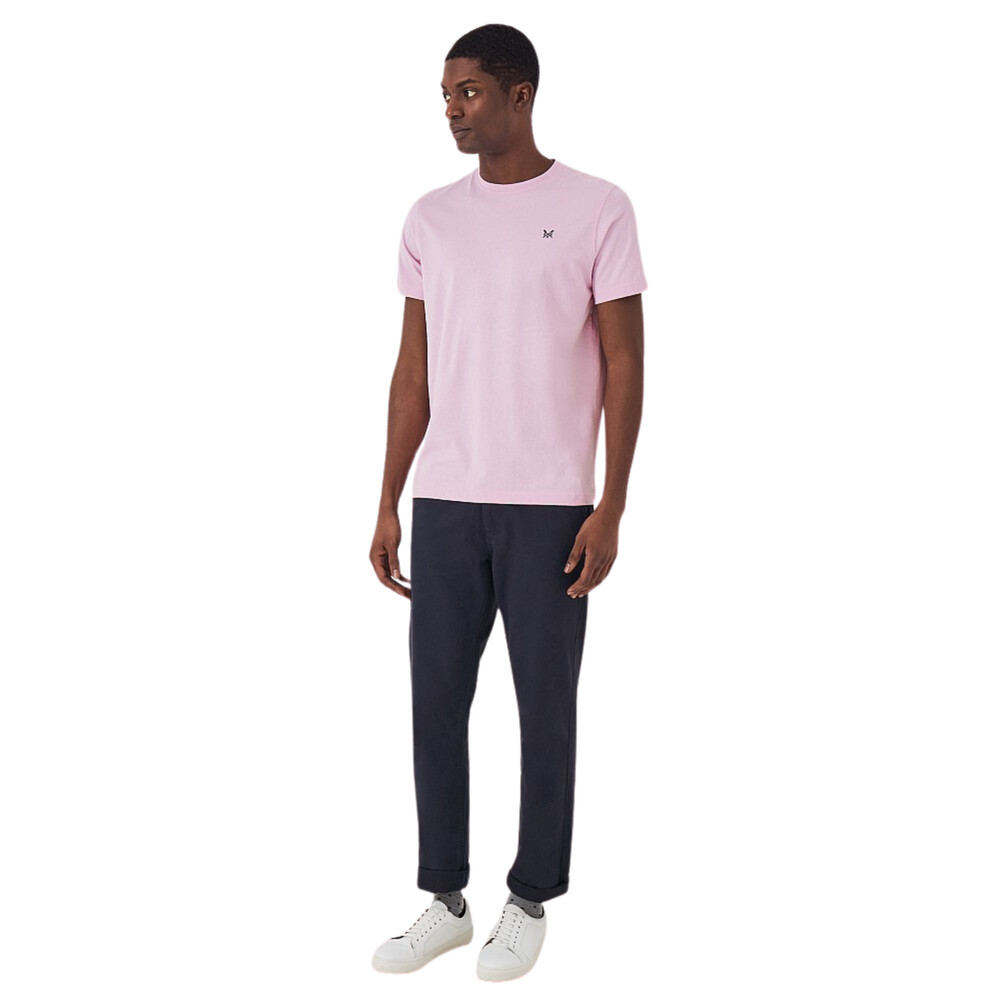 Classic Crew Neck Tee Heritage Classic Pink