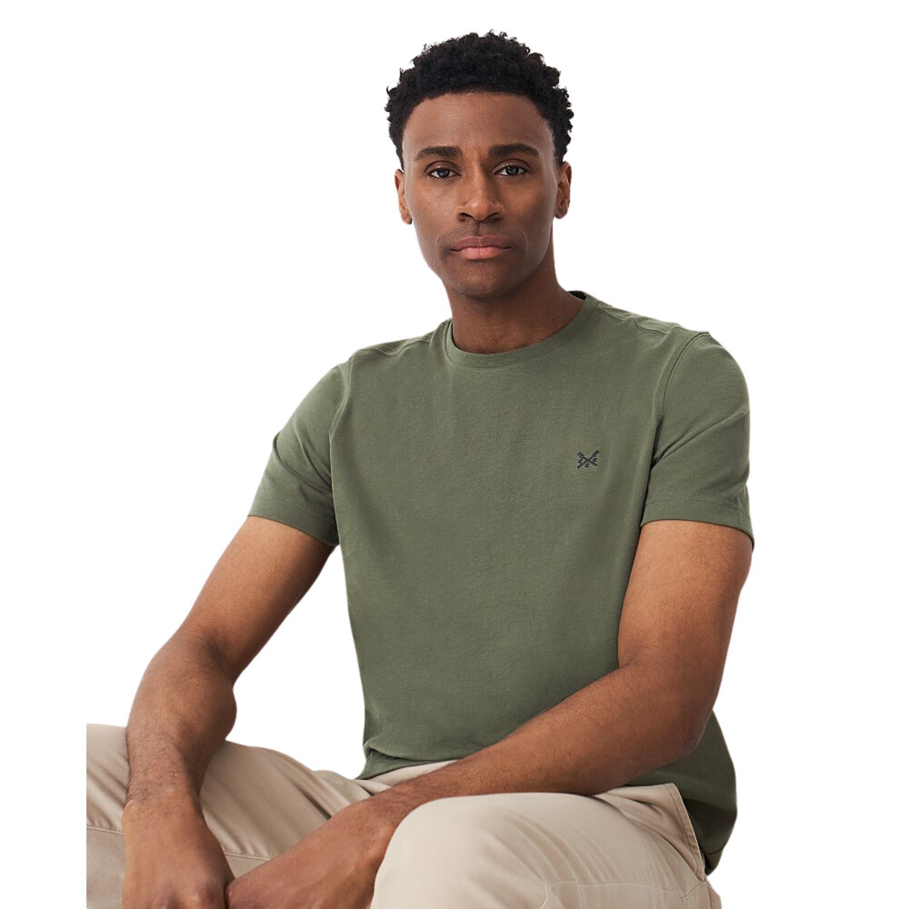 Classic Crew Neck Tee Heritage Olive