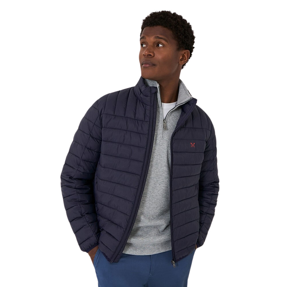 Crew Clothing Lightweight Lowther Jacket Dark Navy