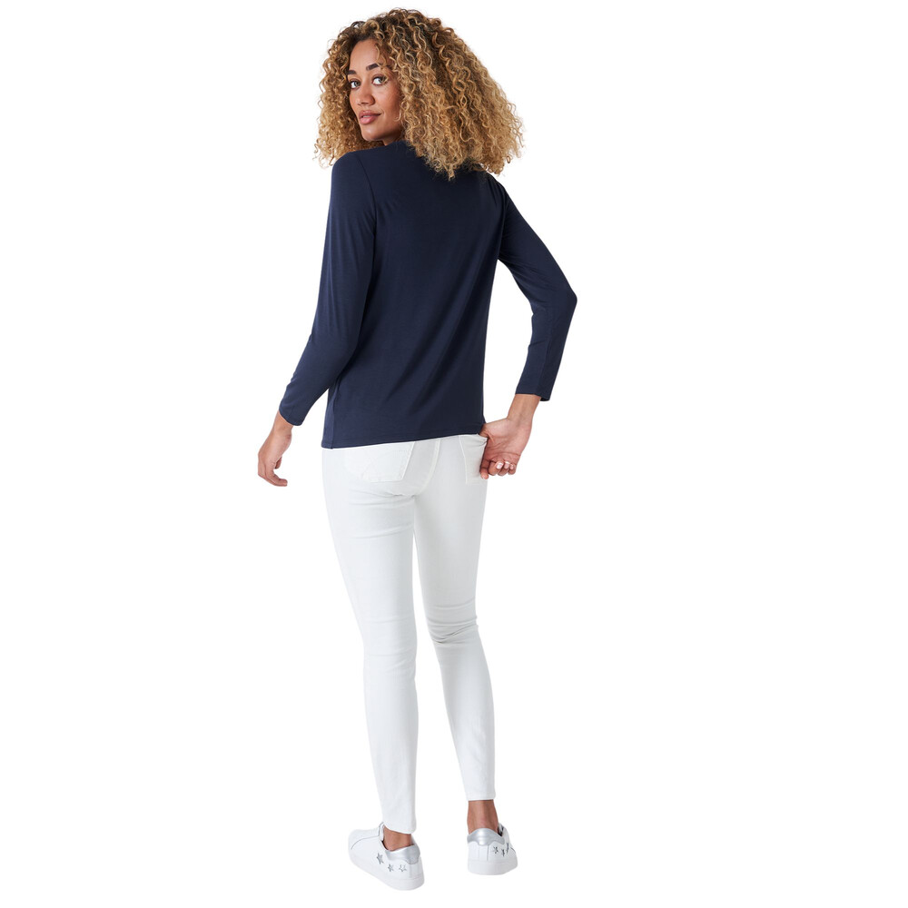 Jemma Boat Neck Navy