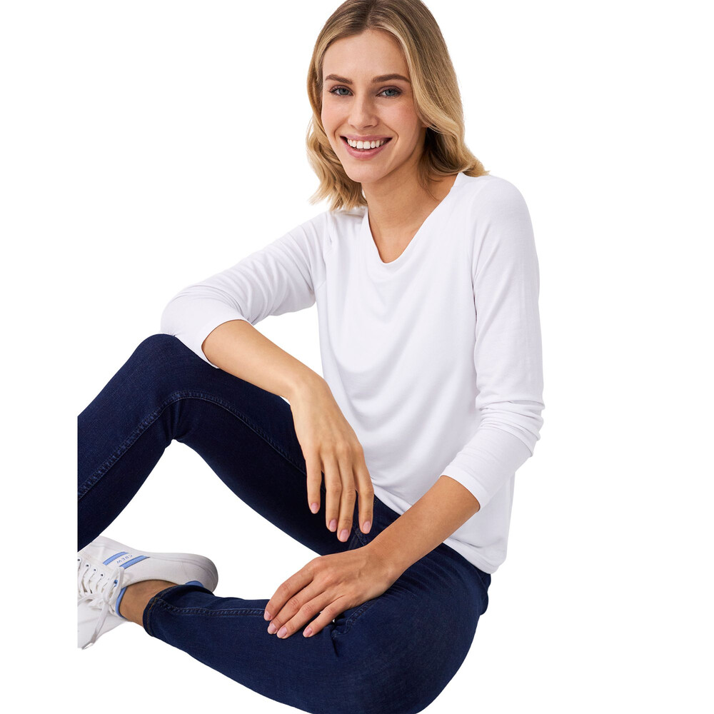 Jemma Boat Neck White