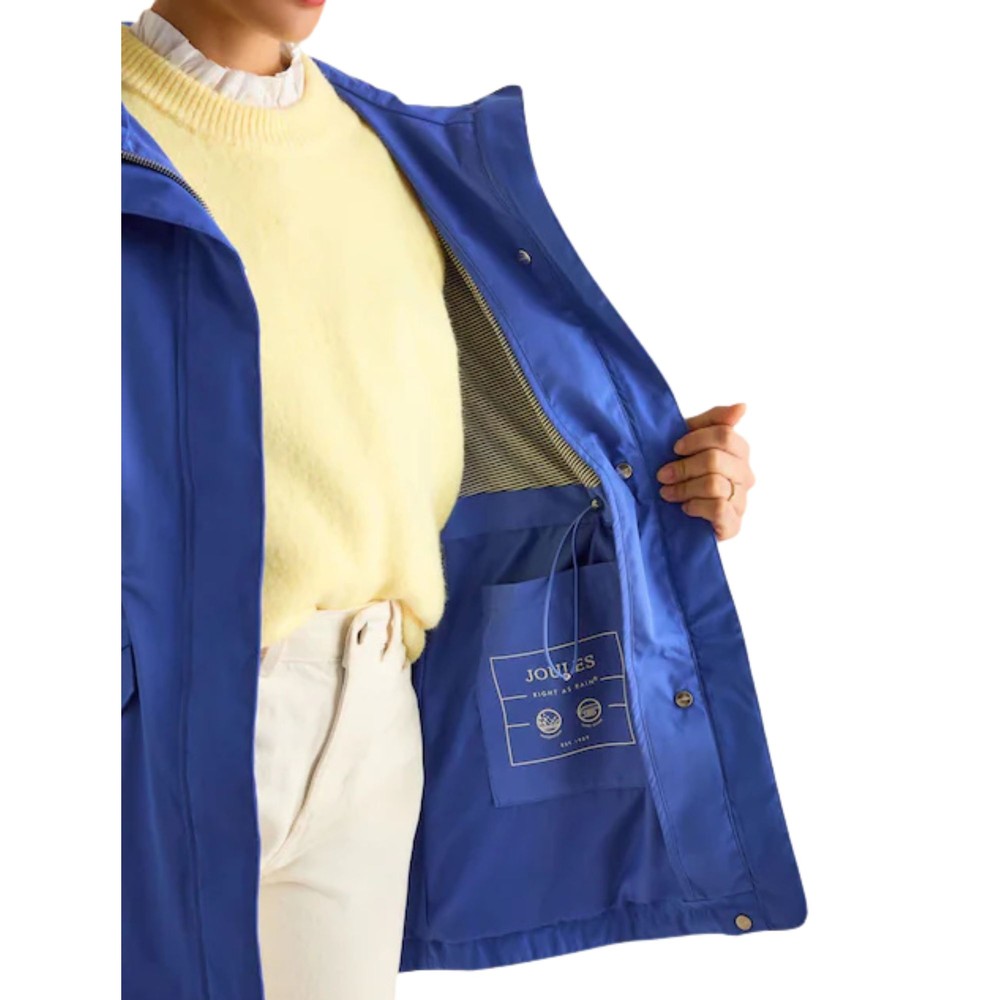 Womens Portwell Waterproof Raincoat Blue