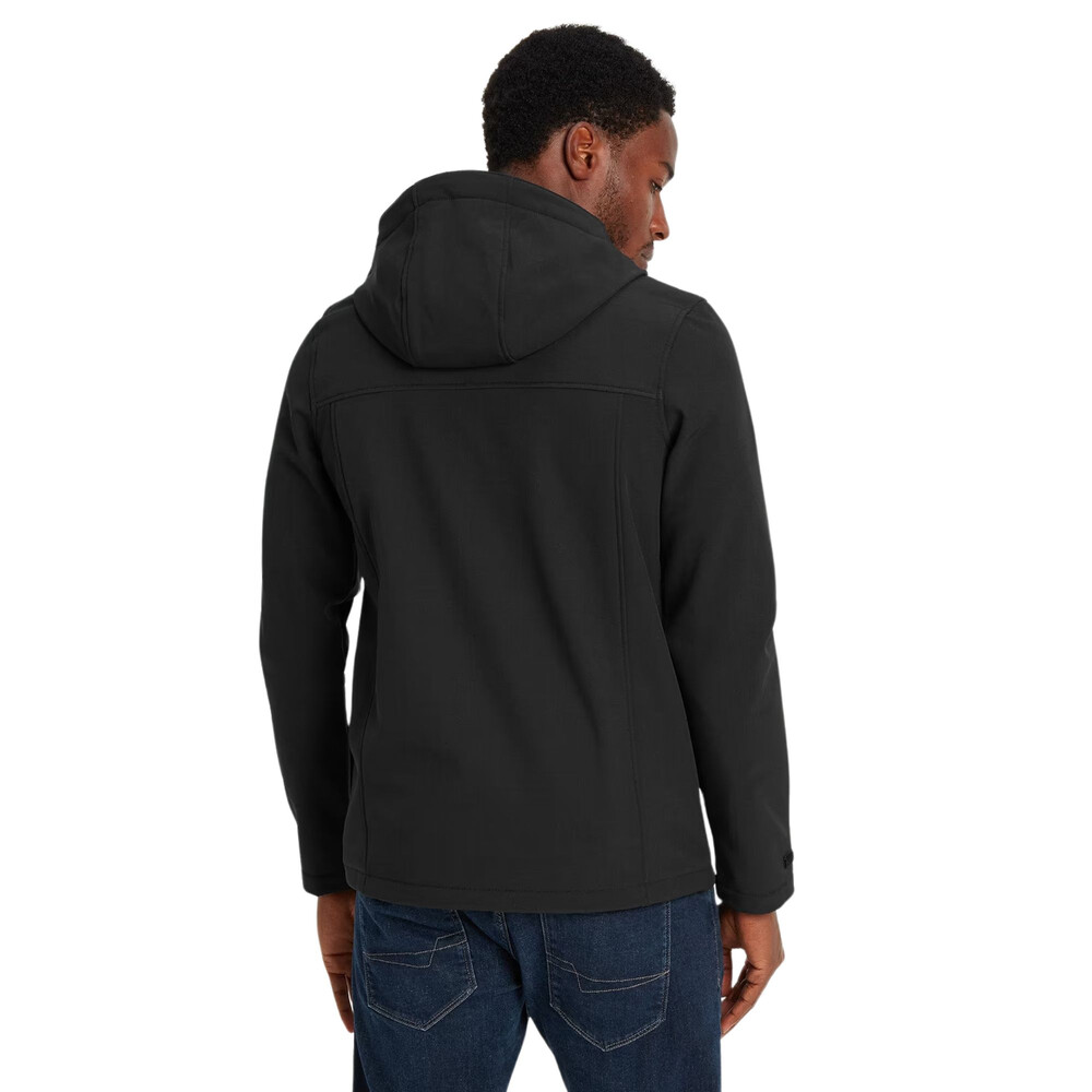 Feizor Mens Softshell Hooded Jacket Black