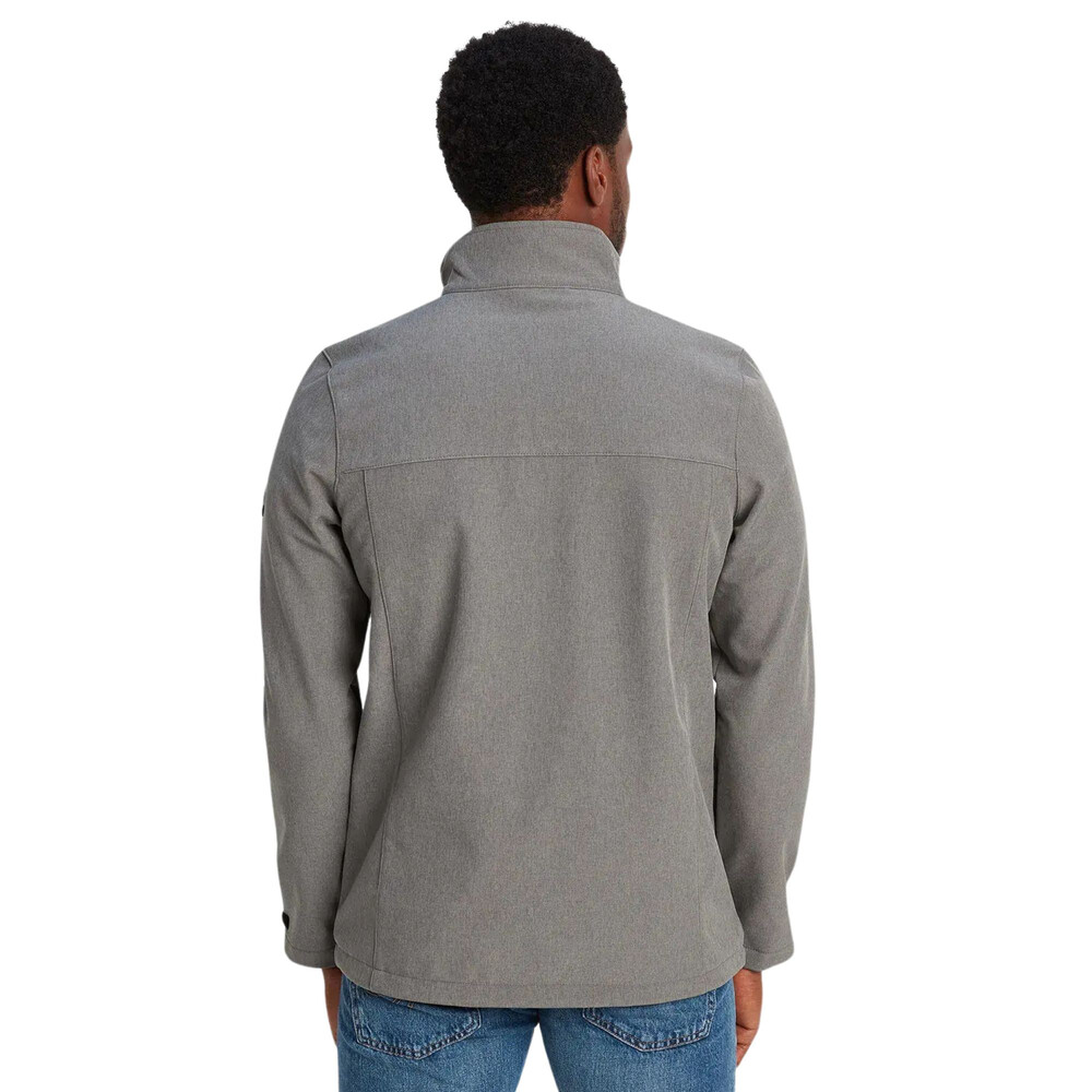 Feizor Mens Softshell Jacket Dark Grey Marl