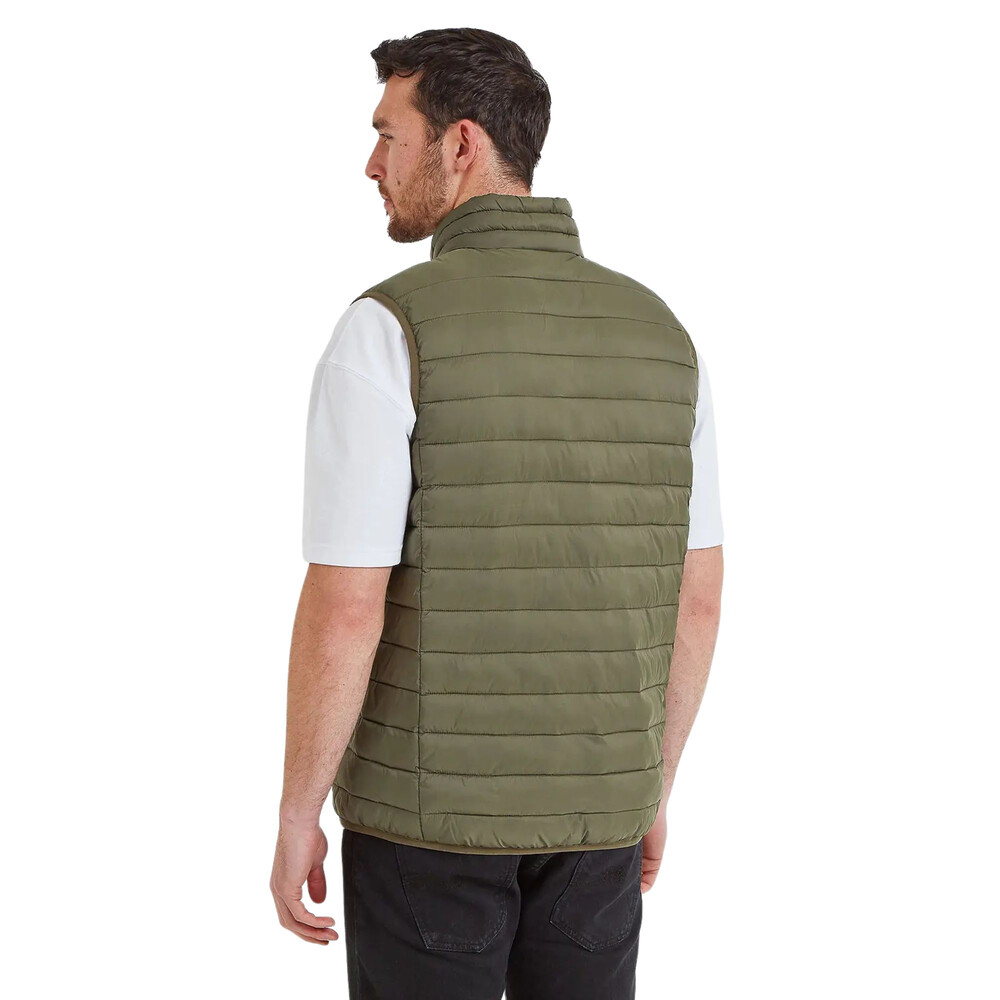 Gibson Mens Polyester Entry Gilet Khaki