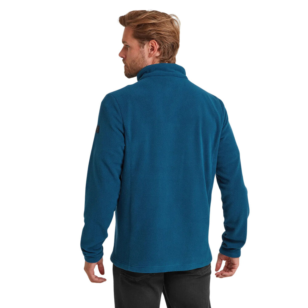 Revive Mens Fleece Quarter Zip Marine Blue