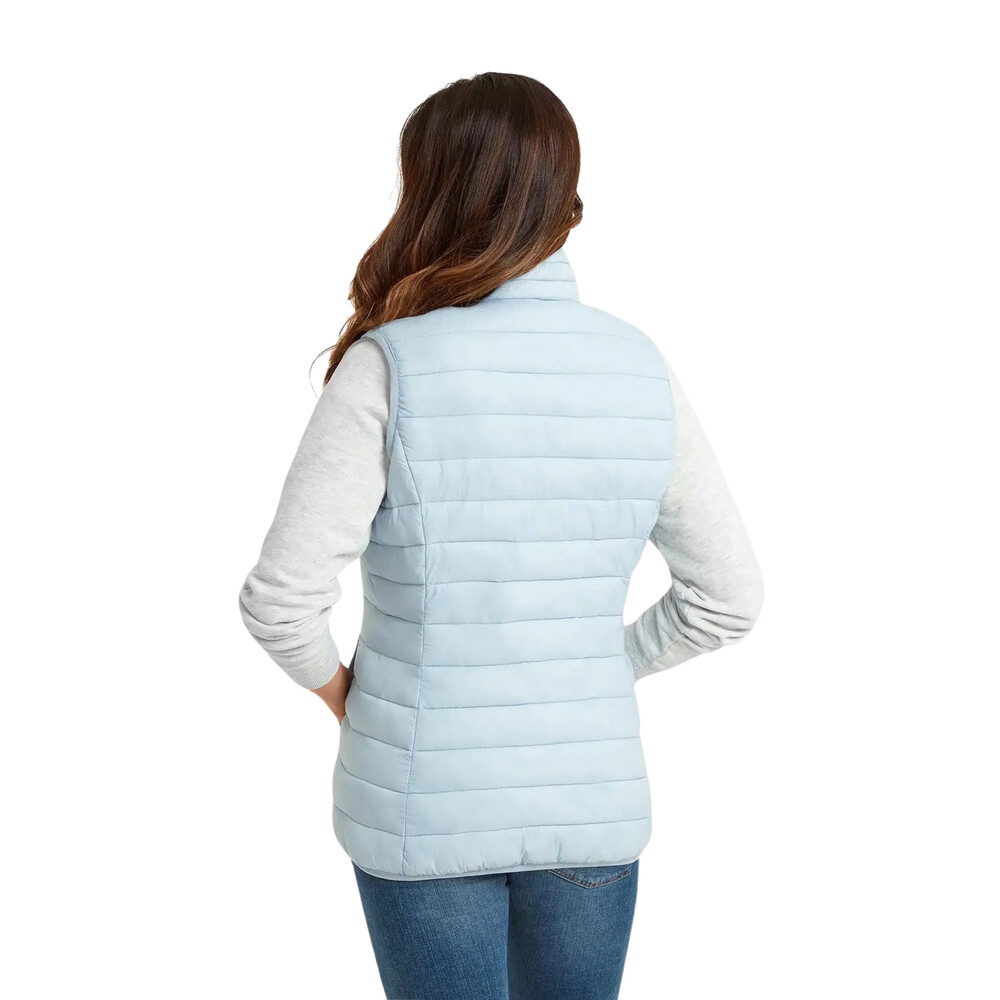 Gibson Womens Polyester Entry Gilet Ice Blue