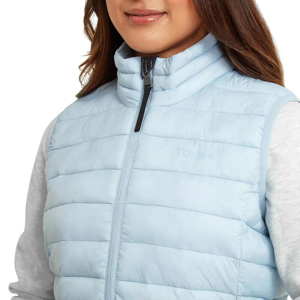Gibson Womens Polyester Entry Gilet Ice Blue