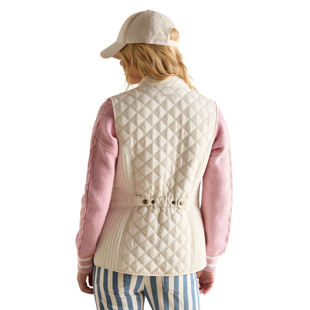 Womens Minx Gilet Cream
