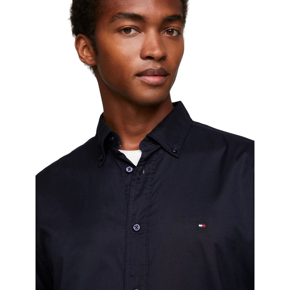 Flex Cotton Poplin Shirt Desert Sky