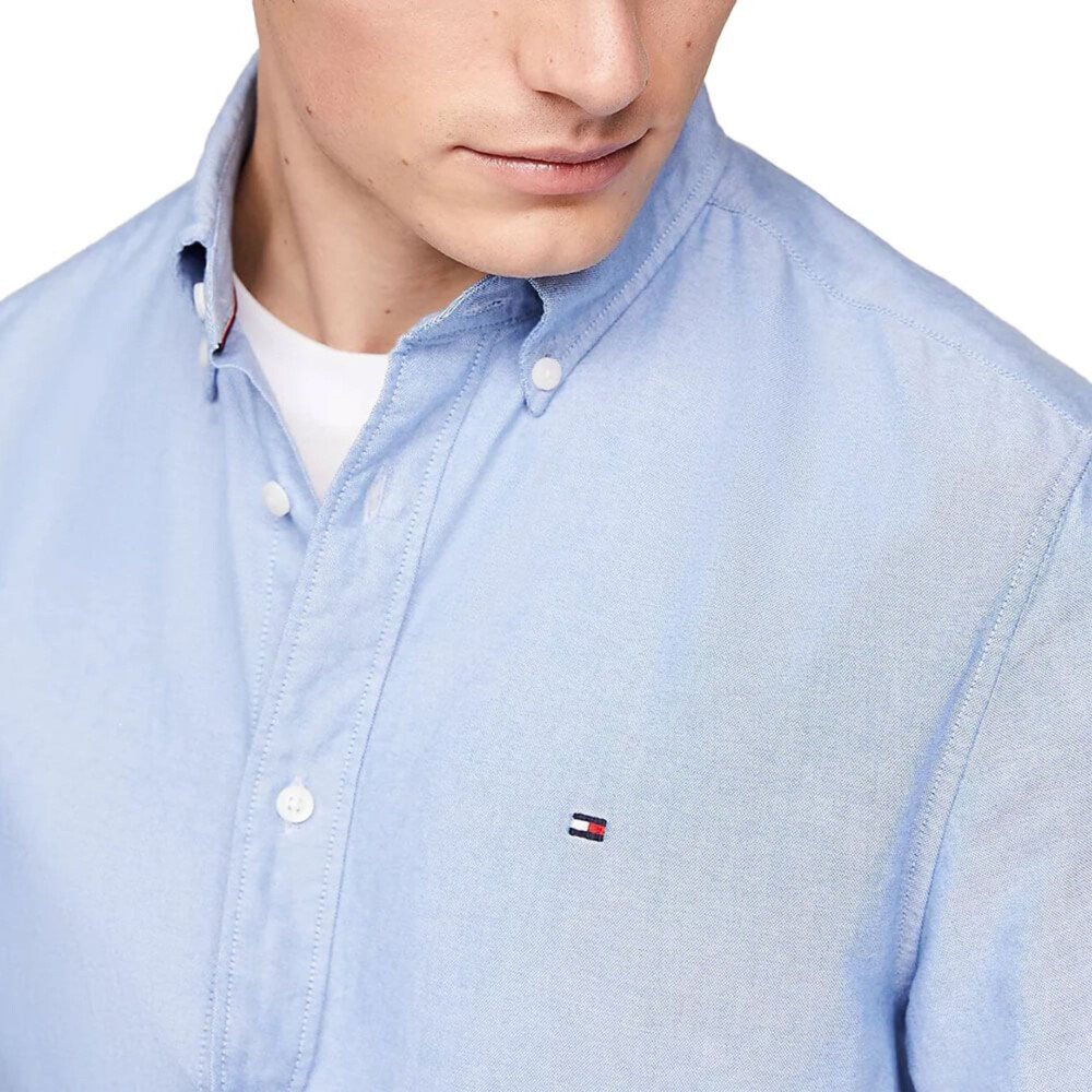 Solid Heritage Oxford Shirt Shirt Blue