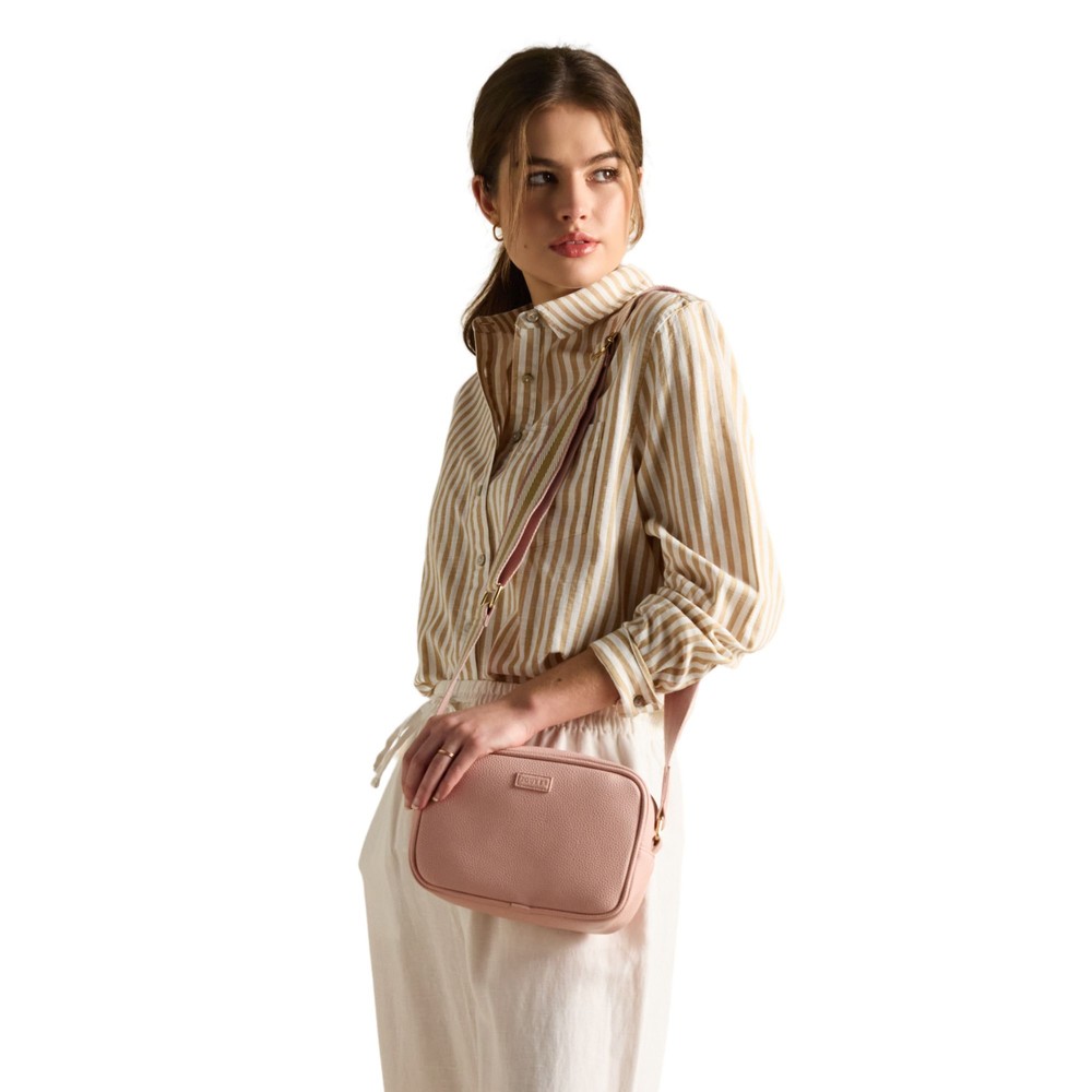 Womens Trent Cross Body Bag Pink