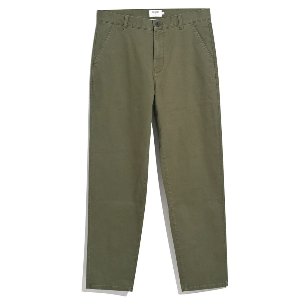 Norwood Regular Fit Chinos Olive Green