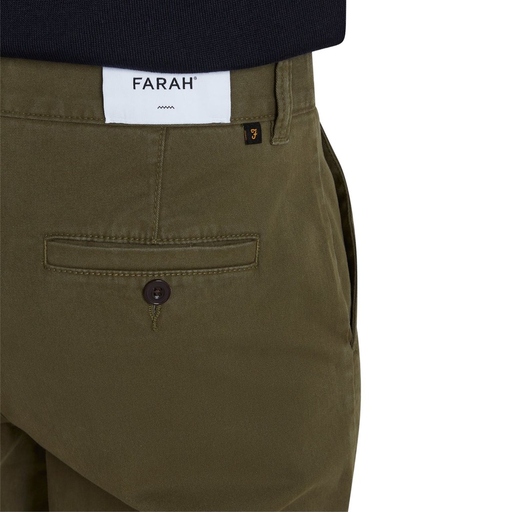 Norwood Regular Fit Chinos Olive Green
