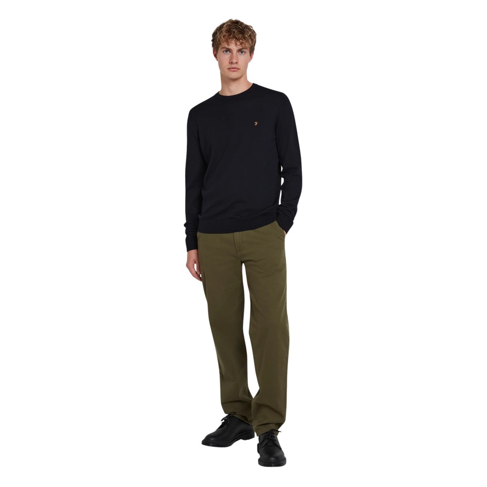 Norwood Regular Fit Chinos Olive Green