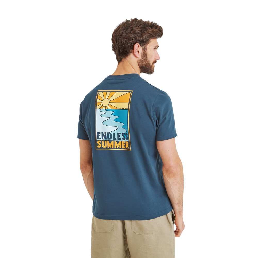 Lalo Mens T-Shirt Inky Blue