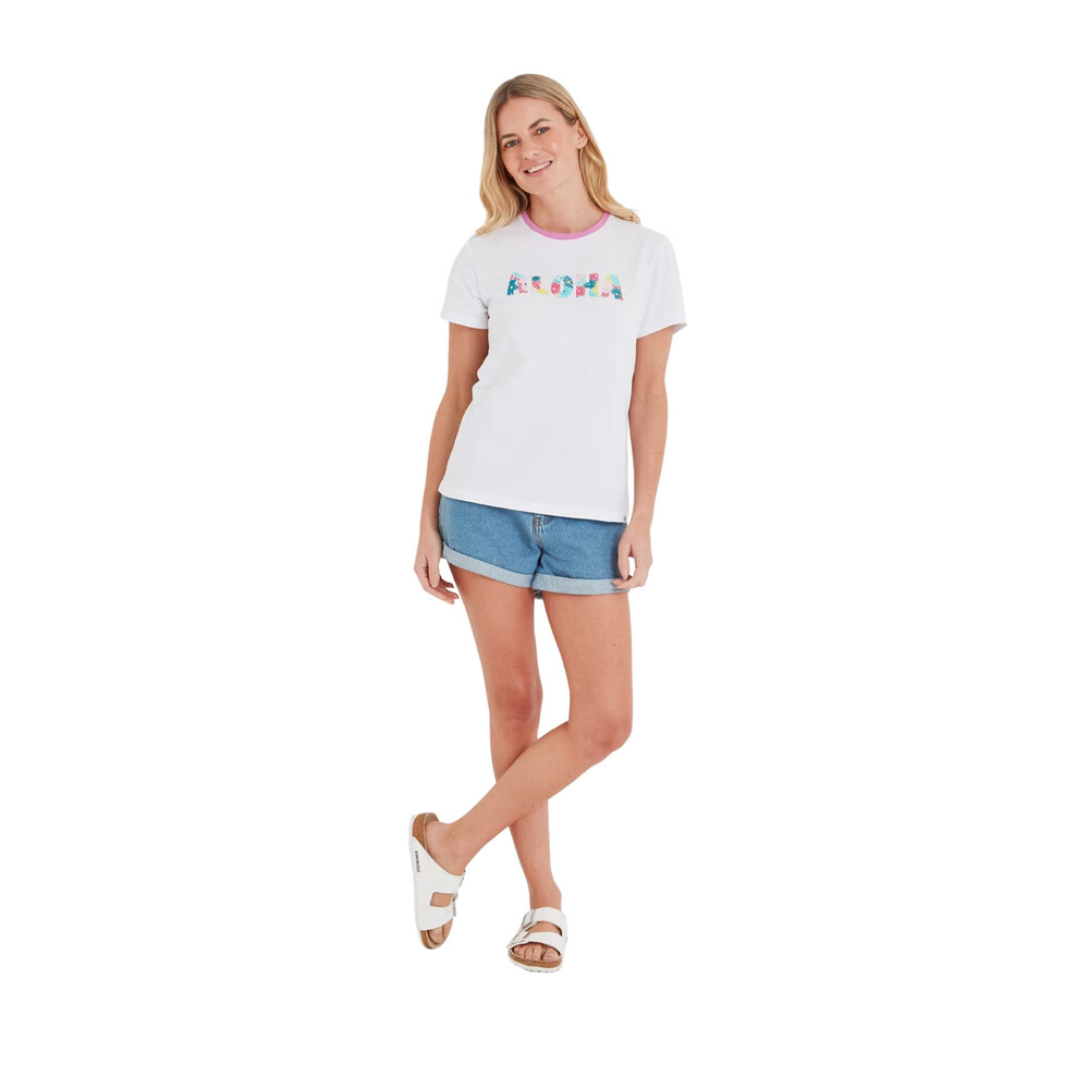 Susan Womens T-Shirt Optic White
