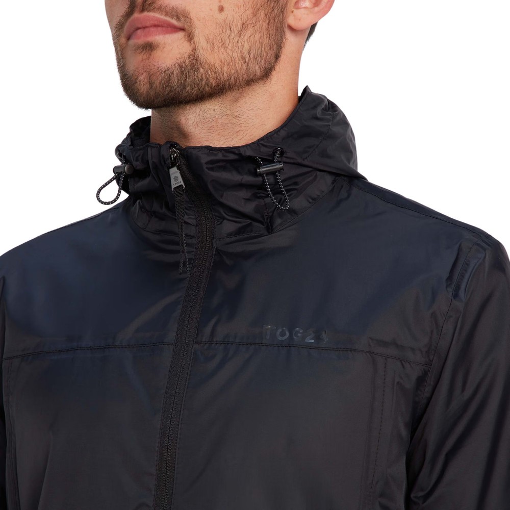 Craven Mens Waterproof Jacket Black