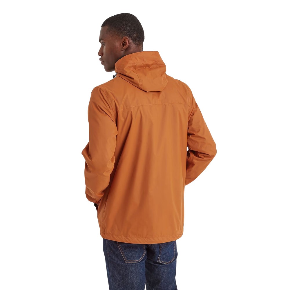 Craven Mens Waterproof Jacket Dark Orange