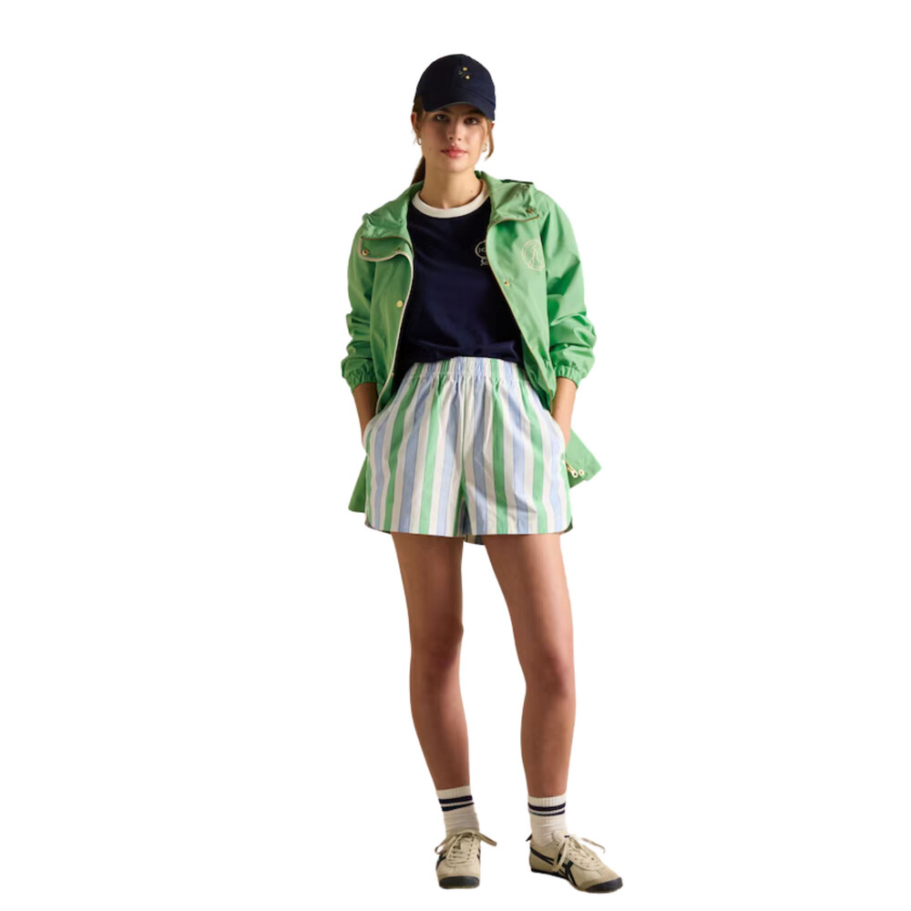 Holt Packable Waterproof Raincoat with Hood Green