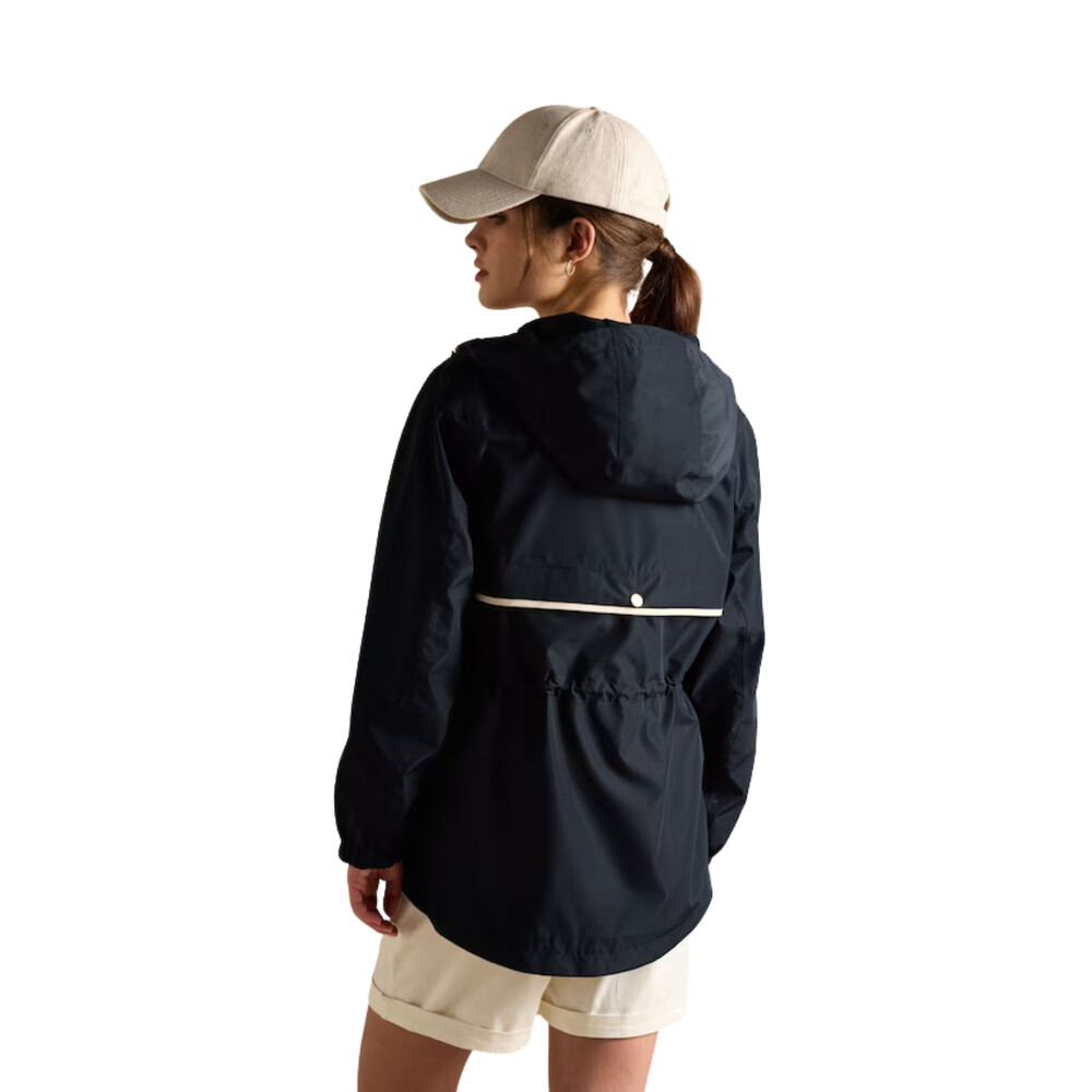 Holt Packable Waterproof Raincoat with Hood Navy