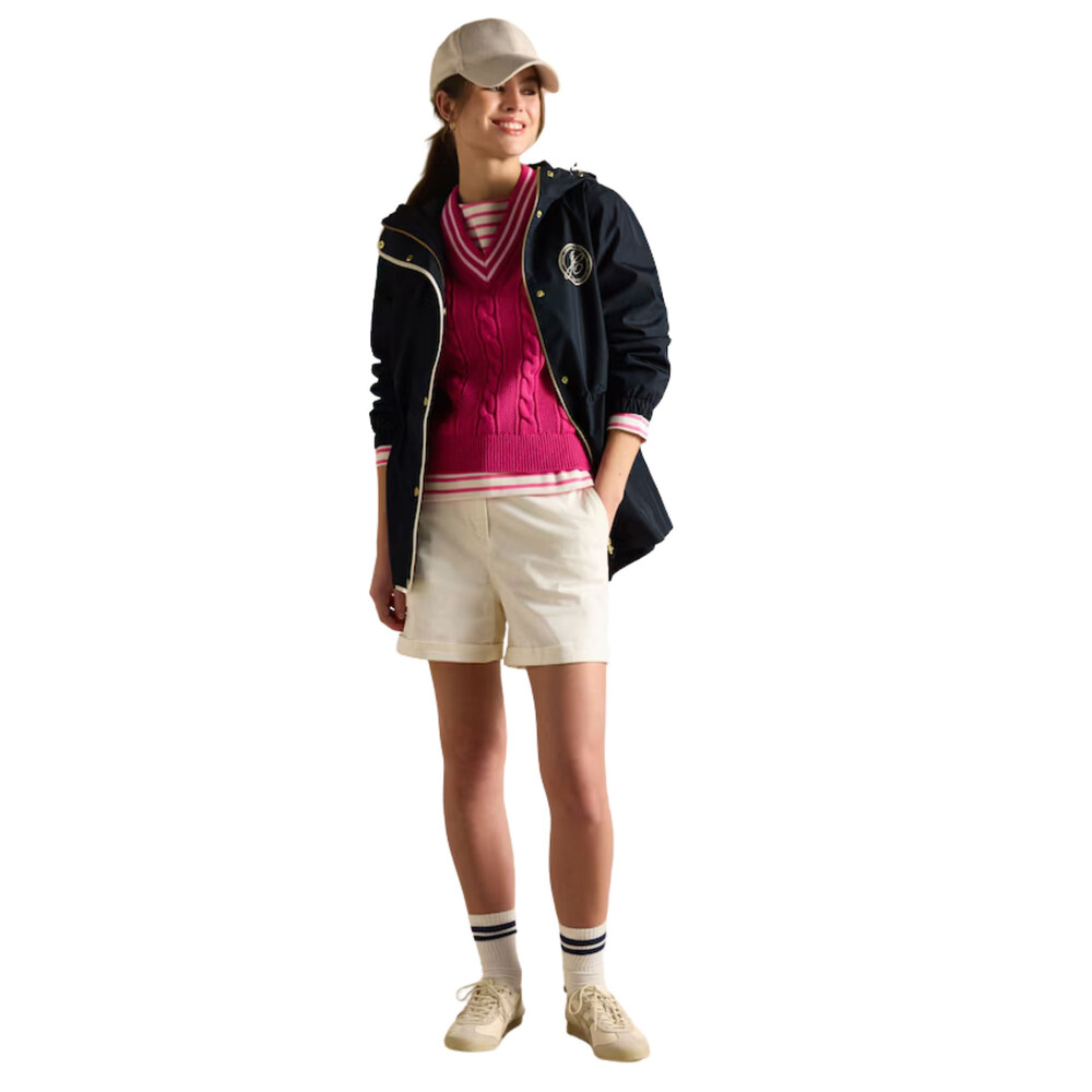 Holt Packable Waterproof Raincoat with Hood Navy