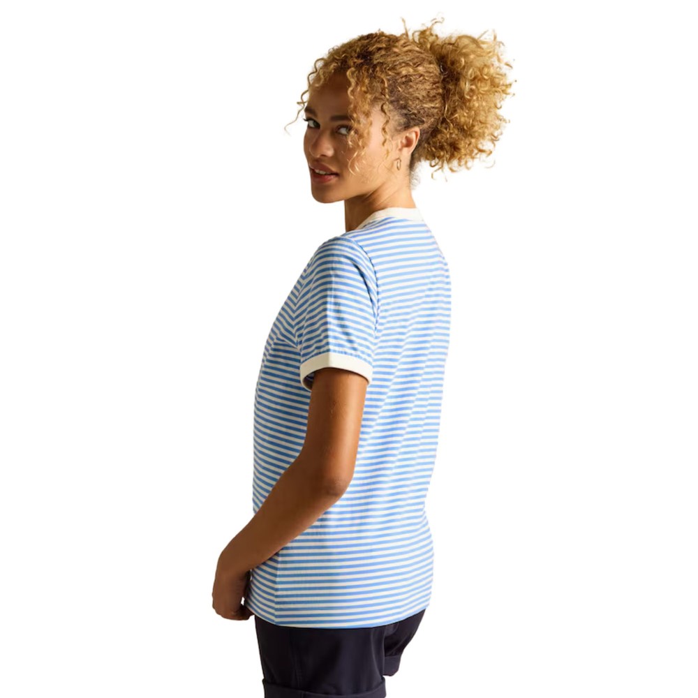 Womens Kitsford Striped T-Shirt Blue Stripe
