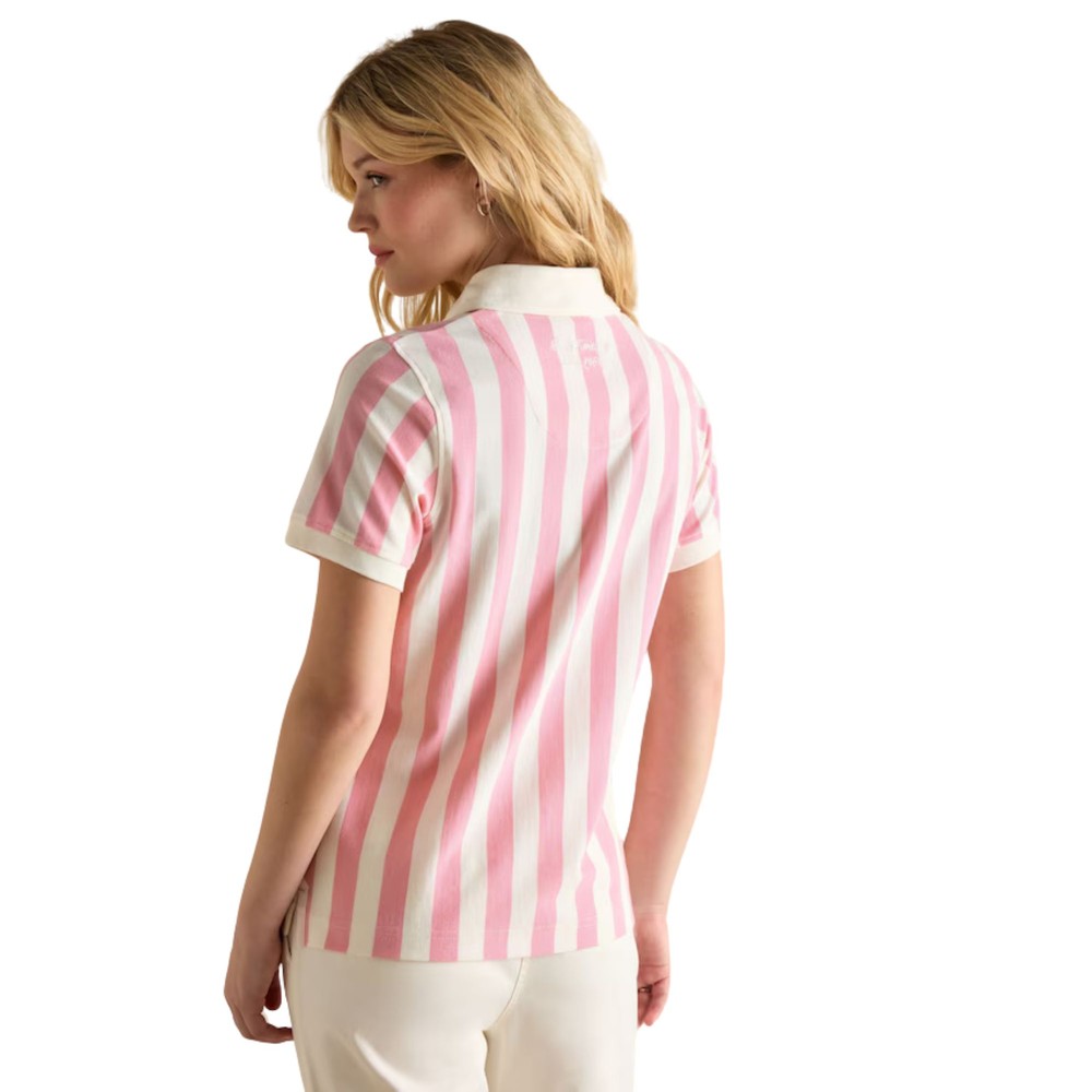 Beaufort Polo Shirt Pink Stripe