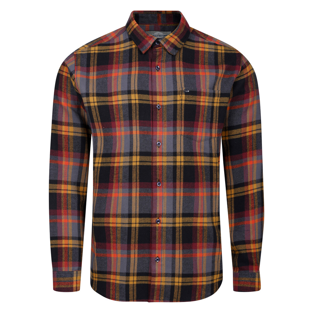 Peter Gribby Long Sleeve Check Shirt Multi