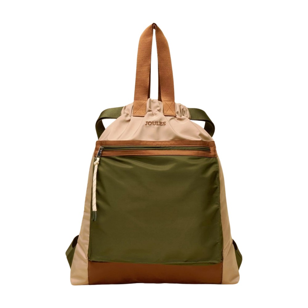 Joules Womens Peplow Backpack Khaki Green