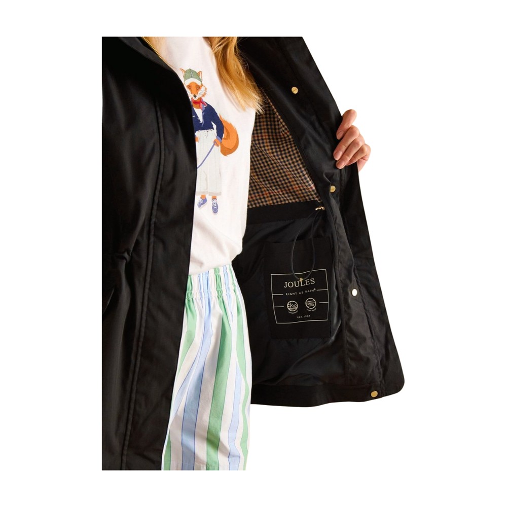 Womens Portwell Waterproof Raincoat Black