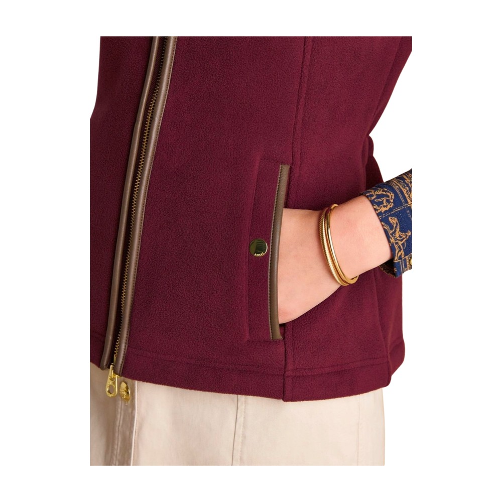 Womens Heritage Gilet Red