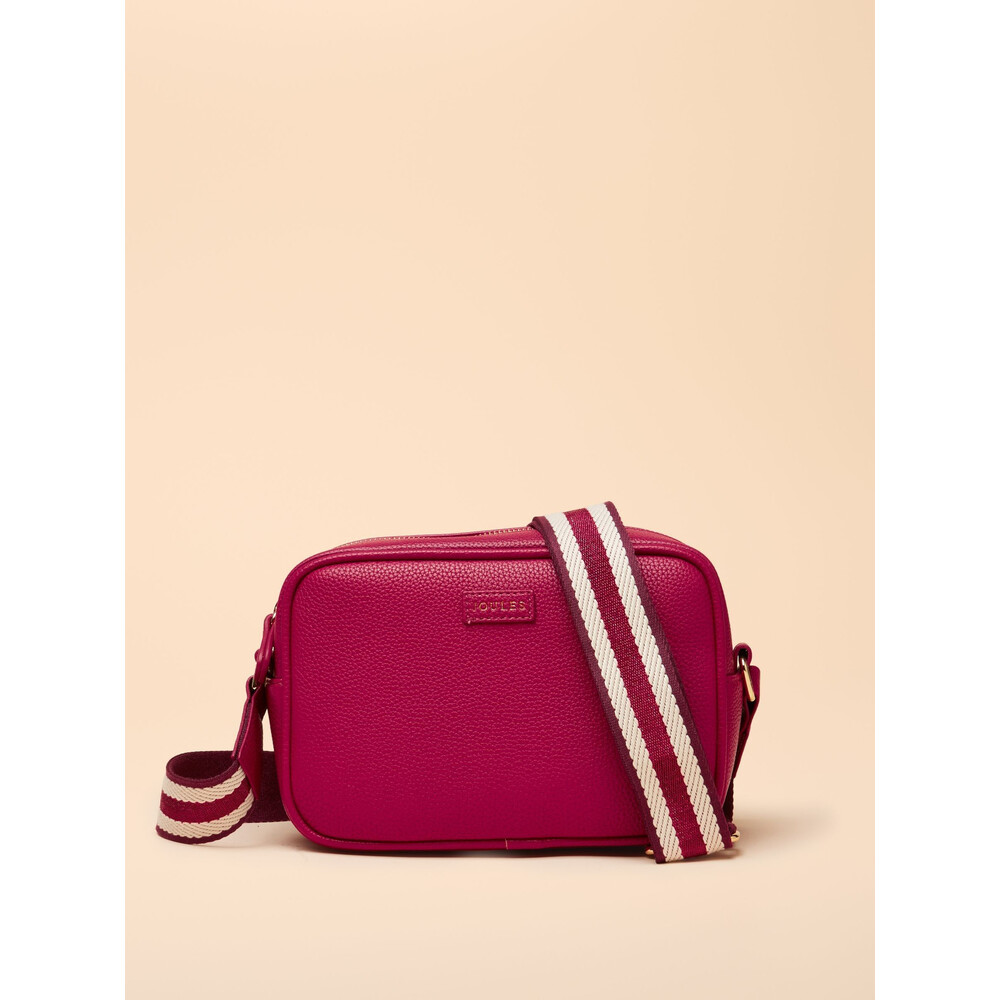 Joules Womens Trent Handbag Berry Red
