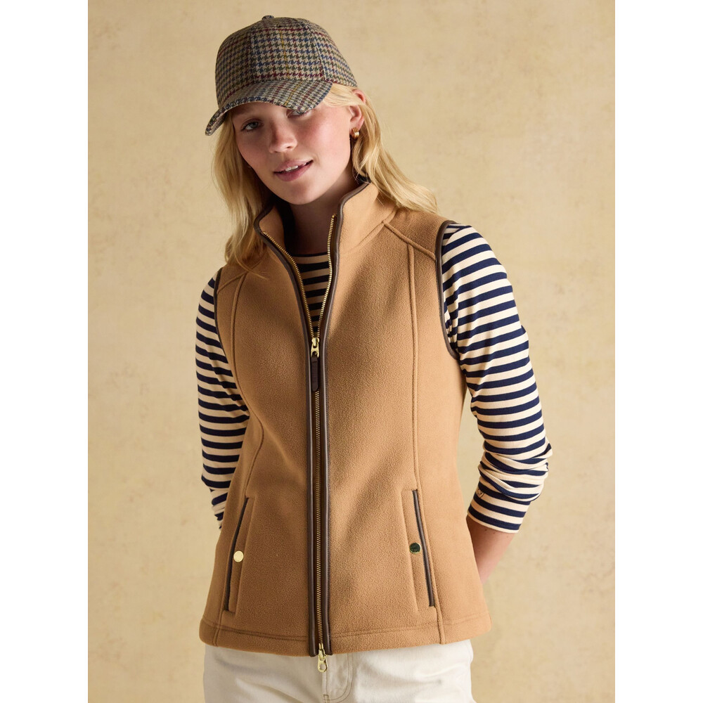 Joules Womens Heritage Fleece Gliet Tan Brown