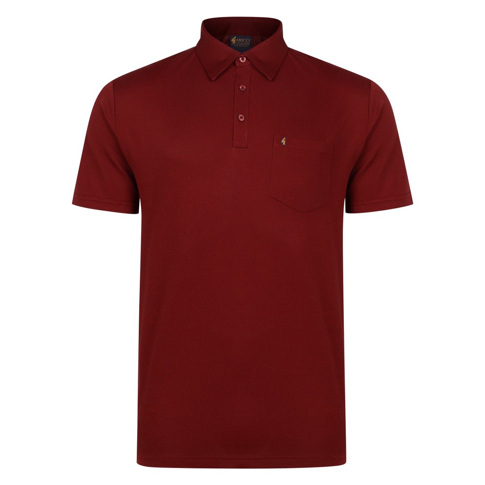 Gabicci Z05 Seasonal Plain Polo Mulberry