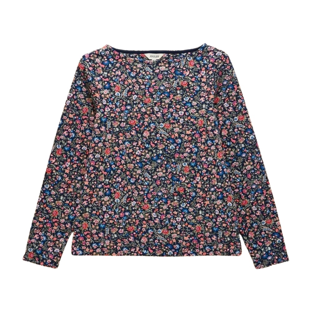 Joules Womens Printed Harbour Top Multicolour