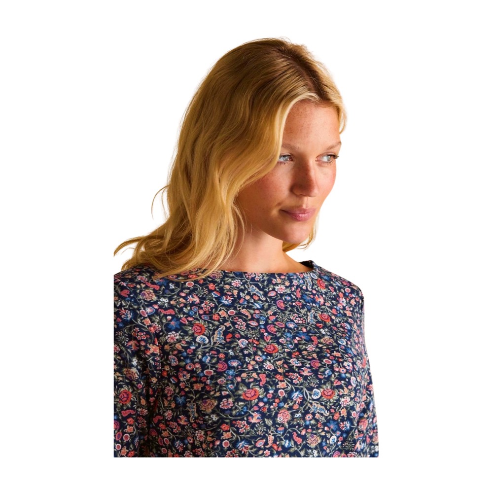 Womens Printed Harbour Top Multicolour