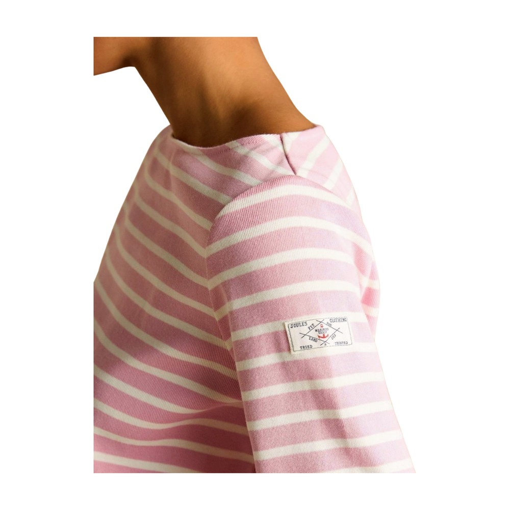 Harbour Stripe Womens Top Pink Stripe