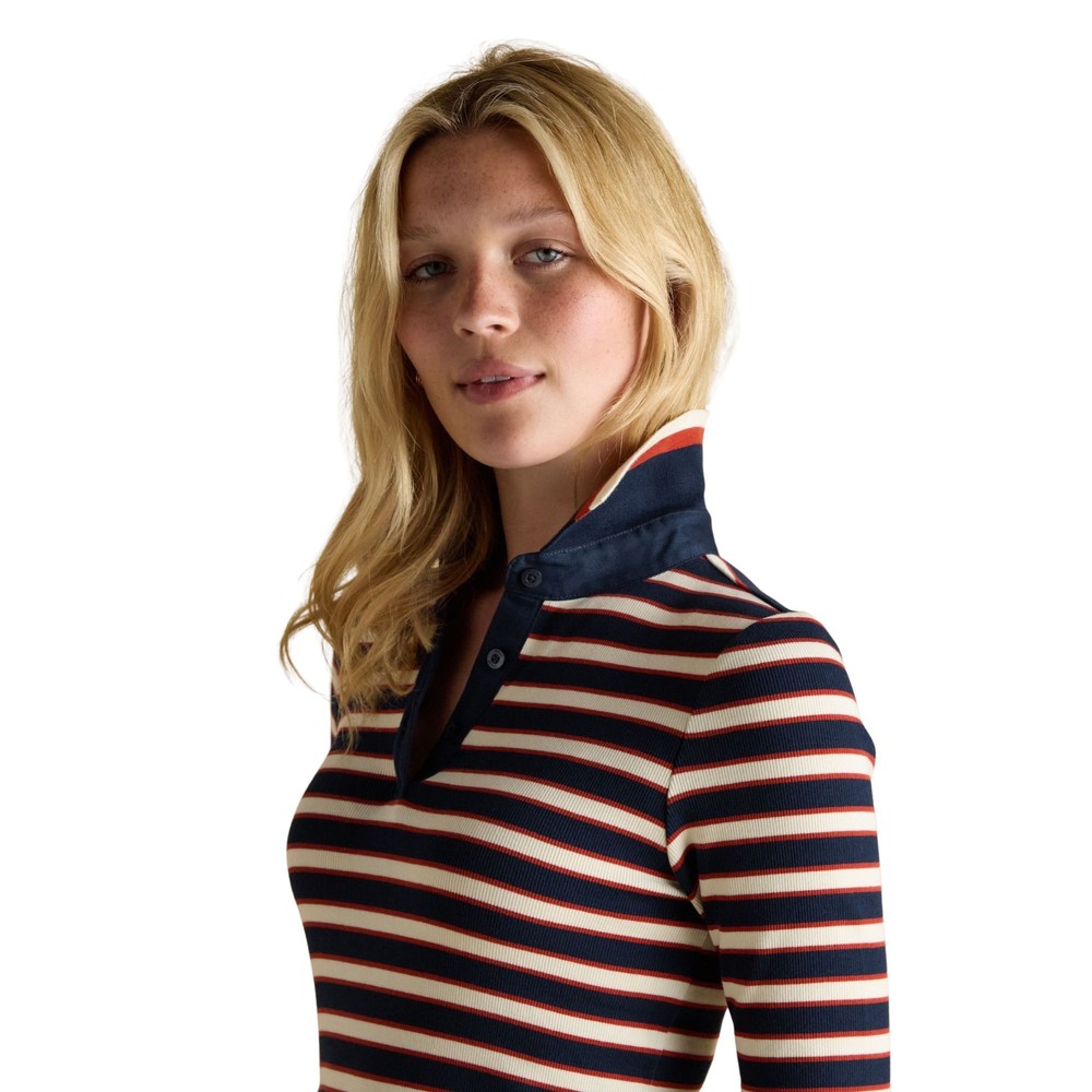 Womens Fairfield Sweatshirt Navy/Red